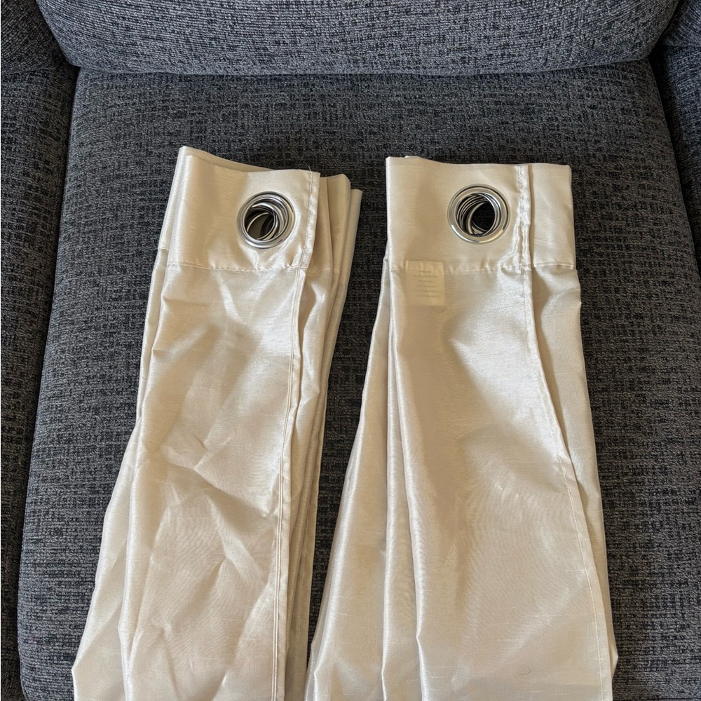 Beige Curtains